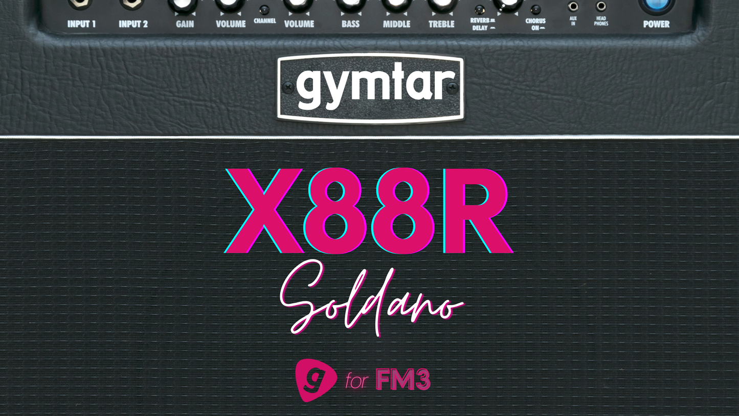FM3/FM9/AXE-FX III Patch based on Soldano X88R preamp