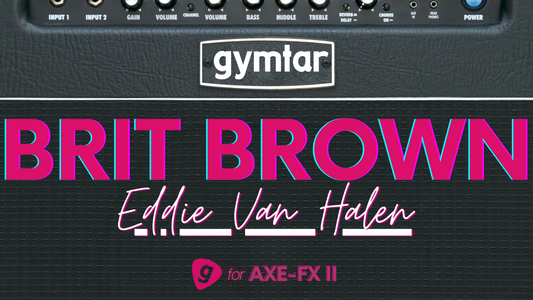 Fractal Axe-Fx II Patch based on the Brown Sound by Eddie Van Halen
