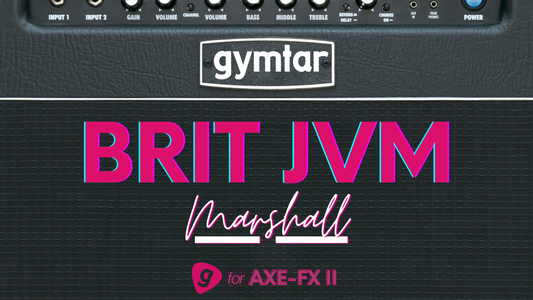 Fractal Axe-Fx II Patch based on Marshall JVM (Brit JVM)